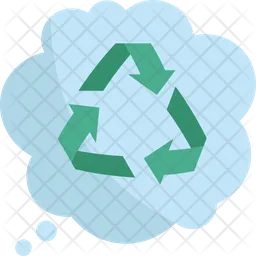 Idea de reciclaje  Icono