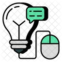 Ideas digitales  Icono