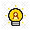 Idea de empleado  Icono