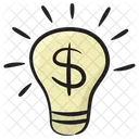 Idea Financiera Innovacion Corporativa Idea Creativa Icon