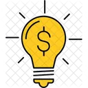 Idea Financiera Negocios Finanzas Icono