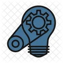 Idea Generate Idea Cogwheel Icon
