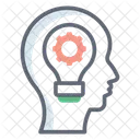 Idea Generation Thinking Process Innovation Icon
