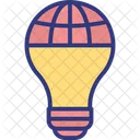 Idea Global Innovacion Global Tecnologia Global Icono