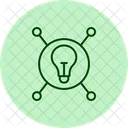 Innovation Hub Color Circle Icon Icon