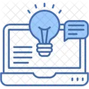 Idea Creativity Laptop Icon