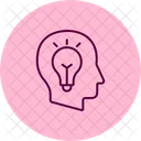 Creative Thinking Color Circle Icon Icon