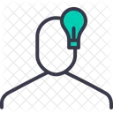Idea Lamp Creative Icon