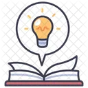 Libro Educacion Idea Icono