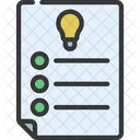Idea List  Icon