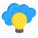 Idea de la nube  Icono