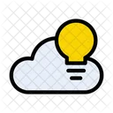 Idea de la nube  Icono