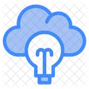 Idea de la nube  Icono