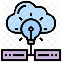 Idea de la nube  Icono