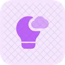 Idea de la nube  Icono