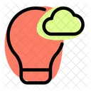 Idea de la nube  Icono