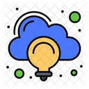 Idea de la nube  Icono