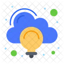 Idea de la nube  Icono