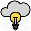 Idea de la nube  Icono