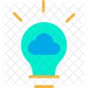 Idea de la nube  Icono