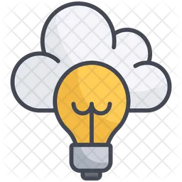 Idea de la nube  Icono