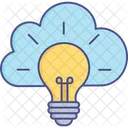 Idea de la nube  Icono