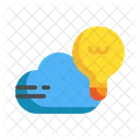 Idea de la nube  Icono