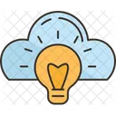 Idea de la nube  Icono