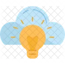 Idea de la nube  Icono