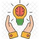 Idea On Hand Vector Symbol Icon