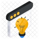 Idea En Linea Innovacion Idea Brillante Icon