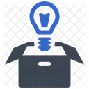 Idea Out Of Box Thinking Icon