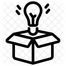 Idea out of the box Icon