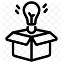 Innovation Creativity Light Bulb Icon