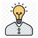Idea Provider Human Head Innovation Icon