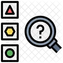 Idea Selection Idea Analysis Idea Find Icon