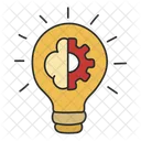 Idea Setting Creative Setting Lightbulb Icon