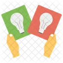 Idea Sharing Idea Generation Knowledge Transfer Icon