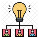 Idea sharing  Icon