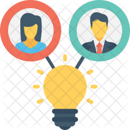 Idea Sharing Icon