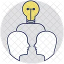 Idea Sharing Collaboration Icon