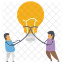 Idea Sharing  Icon