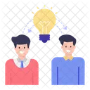 Idea Sharing  Icon