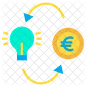 Idea to Euro  Icon