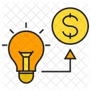 Idea to money  Icon