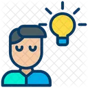 User Profile Creative Idea Icon