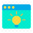 Web Website Online Idea Icon