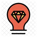 Business Idea Diamond Bsiness New Idea Icon