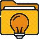 Idea Folder Creative Folder Idea Icon