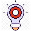Idee Kreativ Geschaft Symbol